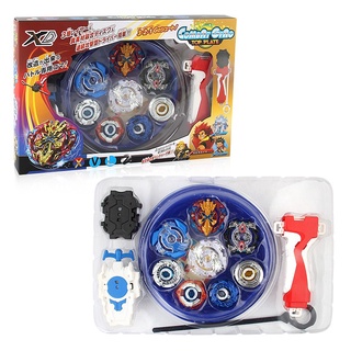 【Ready Stock】◙Beyblade Burst Game Battle Toys with Stadium String Launcher