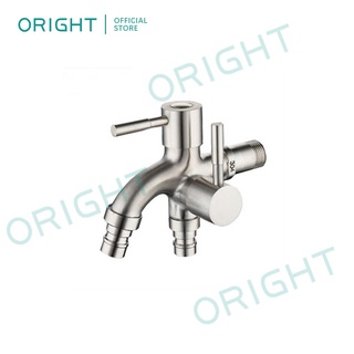 stainless steel two way valve bibcock faucet