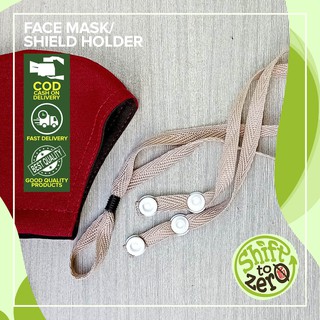Mask Savers Face Mask Holder, Face Mask Lanyard, Face Shield Holder Multicolor ~COD~