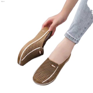 Featured✽Fashion trend rainy season half tow women's slippers half slippers