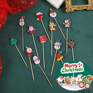 merry christmas cake topper Merry Christmas Cake Toppers Cake Decor Happy New Year Cupcake Toppers Decor For Party Home 2021