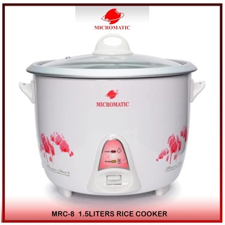 Micromatic MRC-8 1.5Liters Rice Cooker（with 1 year warranty）