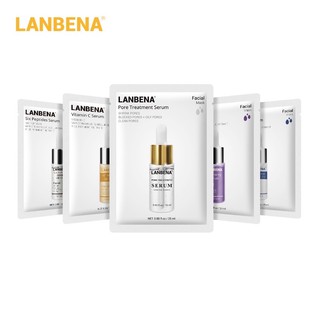 LANBENA Face Mask Hyaluronic Acid Facial Mask Skin Care Pore Treatment Serum VC Whitening Blueberry