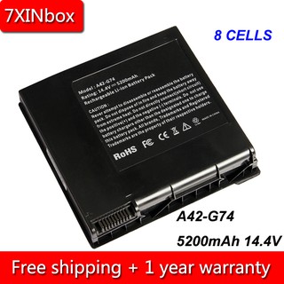 7XINbox 8cell 5200mAh 14.4V A42-G74 Laptop Battery For Asus G74 G74J G74JH G74S G74SW G74SX Series I