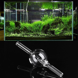 Aquarium CO2 Glass Bubble Counter for Fish Tank Air Non Return Check Recorder zf2U