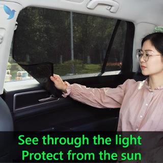 ♛CR-NEW♛Magnetic Car Window Sun Shade Summer UV Protection Mesh Side Window Curtain