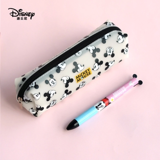 Disney Mickey Minnie Cartoon Pencil Case Children's Stationery Storage Bag
