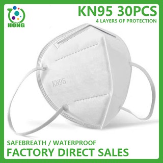 [HONG] KN95 (30 PCS) Ssurgucal Face Mask For Unisex 4 Layers Filters Facemask Men women Masks