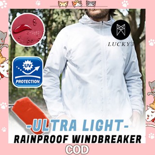 Ultra-Light Rainproof Windbreaker Jacket Breathable Waterproof Windproof for Women Men