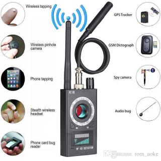Spot-1MHz-6.5GHz K18 Multi-Function Camera Detector Camera GSM Audio Bug Finder GPS Signal Lens RF T