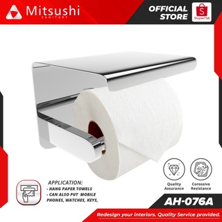 ❍☃Mitsushi AH-076A 304 Stainless Steel Toilet Paper Holder