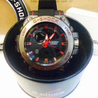 Gshoch watch casio dual time with box (4)