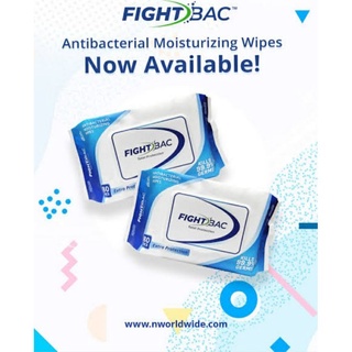 【Ready Stock】♂✼❏fight Bac antibacterial mousturizing wipes