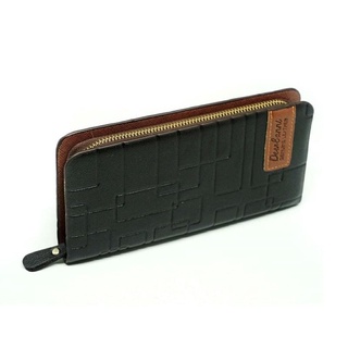 The Latest Men's Wallet Men Present Wallet D0Q6 Long Synthetic Leather PU Leather Motif Import