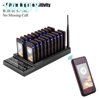 Yaouy Wireless Calling System 20 Call Restaurant Coaster Pager Paging Queuing