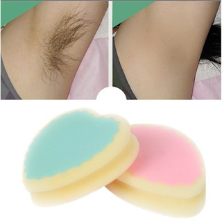 Popular Magic Painless Hair Removal Depilation Sponge Pad Remove Remover