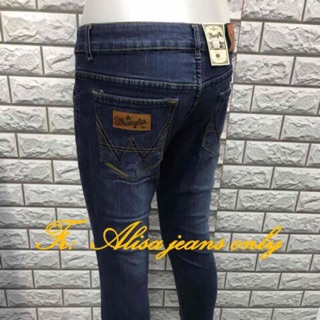 Men’s wranglers dark blue skinny jeans stretchable (1)