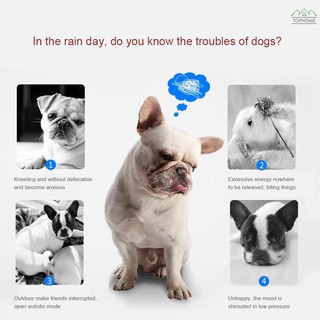 ★ 6XL Reflective Pet Dog Rain Coat Raincoat Rainwear with Leash Hole for Medium Large Dogs (8)