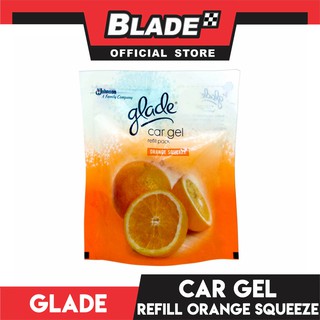 Glade Car Gel Refill Pack (Orange Squeeze)