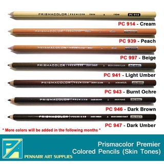 Ready Stock/♘✎Prismacolor Premier Soft Core Colored Pencils SKINTONES (Per Piece) Singles (1)