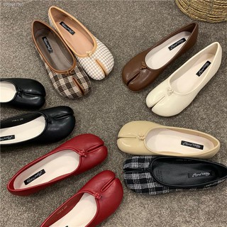 【Fashion hot sale】✻Peas shoes women s shoes 2021 new summer split-toed pig s hoof shoes toe lazy hor