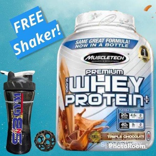 Muscletech Premium 100% Whey Protein 5Lbs FREE SHAKER!