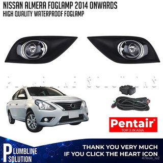Pentair Nissan Almera 2015 2016 2017 2018 2019 2020 NS540E OEM Fog Light / Fog Lamp / Waterproof Fog