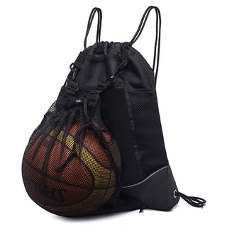 <BeeTreeBags> Travel Exercise Drawstring Bag Drawstring Backpack Men's and Women's Outdoor Travel Sports Backpack Basketball Football Training Storage Bag Drawstring Bag 0oHH