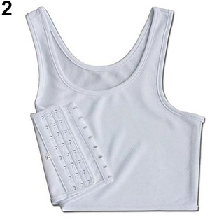 【Bluelans】Short Chest Breast Binder Corset Undershirt Vest (3)