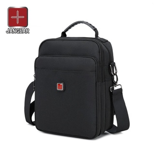 JANGEAR Men Lightweight Nylon Bags Casual Shoulder Bag Travel Tote Waterproof Shoulder Bags Mens Bus