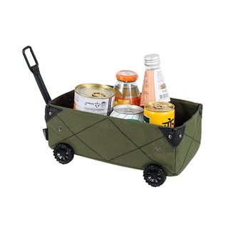 Foldable Camping Storage Box Bag to Put Outdoor Tools Accessory Trolley Shape Tissue Box Holder for