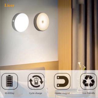 Led Indoor Motion Sensor Night Light Rechargeable Portable Induction Light Toilet Lamp Bathroom Lamp