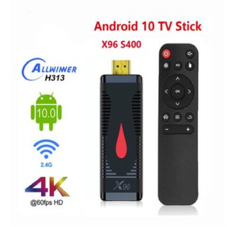 X96 S400 Mini PC TV Stick for Android 9.0 TV Box 2.4G WIFI 2GB 16GB Allwinner H313 Smart TV Box 4K H