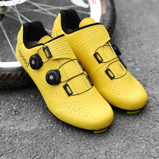 Ultralight Carbon Fiber Cycling Shoes Non-slip Men's Road Bike Shoes Breathable Self-Locking Pro Racing Bicycle Shoes