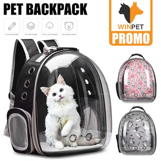 Portable Pet Cat Backpack Foldable Pet Dogs Cats Shoulder Travel Backpack Outdoor Pet Dog