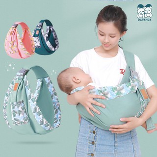 sling bag❈Dapanda Baby Carrier Cotton Wrap Sling Newborn Safety Ring Comfortable Infant Kangaro