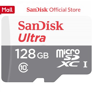 Sandisk Memory Card Ultra 64GB 16GB 32GB 128GB Micro SD UHS-1 C10 A1 100MB/s Read Speed