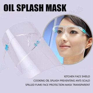 King Cod [Glasses+Face Shield] kelly Anti-fog Dental Face Shield Protective Lsolation Glasses With B