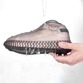 Women Shoes∋▦1 Pair Anti-Slip Waterproof Reusable Sock Covers Silicone Snow Shoe Rain Boot (2)