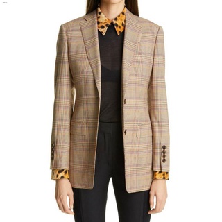 【spot goods】✤Suit Jackets & Blazers✕LiveMiners Checkout Women's Tweed Houndstooth Vintage Fashion