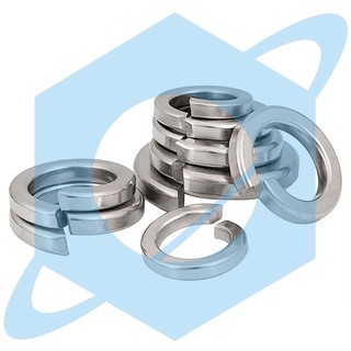 Stainless 304 Lock Washer 1/8" 5/32" 3/16" 1/4" 5/16" 3/8" 7/16" 1/2" 9/16" 5/8" 3/4" 7/8" 1"