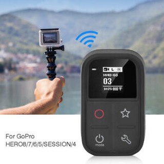 COD Telesin Remote with OLED Display GoPro Hero 3/3+ Hero 4, Hero 5, Hero 6, Hero 7 Black, Hero 8