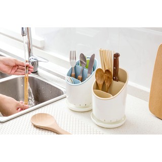 Chopsticks Utensils Holder Kitchen Cutlery Storage Rack Drain Holder (1)