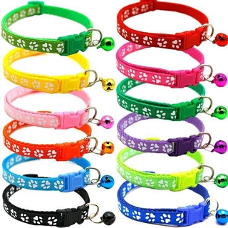 Pet Reflective Collar with Bell Safety Buckle Neck for Puppy Dog Cat Accesories