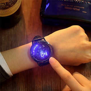 Digital LED Touch Screen Classic Wrist Watch Women Men Couple Lover Wristwatch