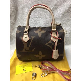 MRJC # LV Speedy Louis Vuitton Doctor's bag Big Logo Hand bag W/sling