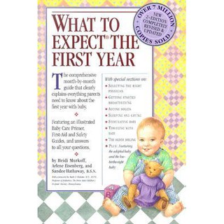 pregnancy book What to Expect the First Year by Heidi Murkoff (Secondhand)