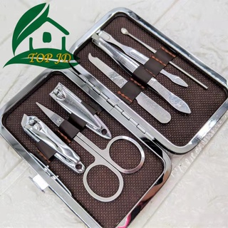 Nail clippers set Stainless Steel Manicure Pedicure Nail Personal Care Clipper Cleaning manicure set