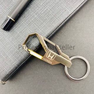 Personal tailor HONDA Car Logo keychain Car Keychain Creative Alloy Metal Keyring Keychain