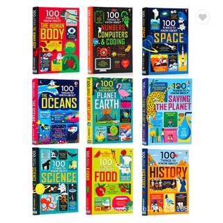 Usborne 100 Things To Know About (Complete 9 books set) Children's science book